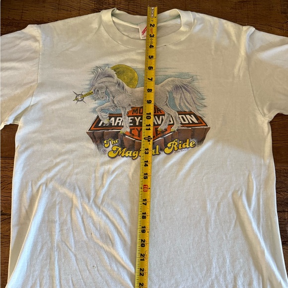 Harley-Davidson White Magical Ride Tee - Picture 6 of 7